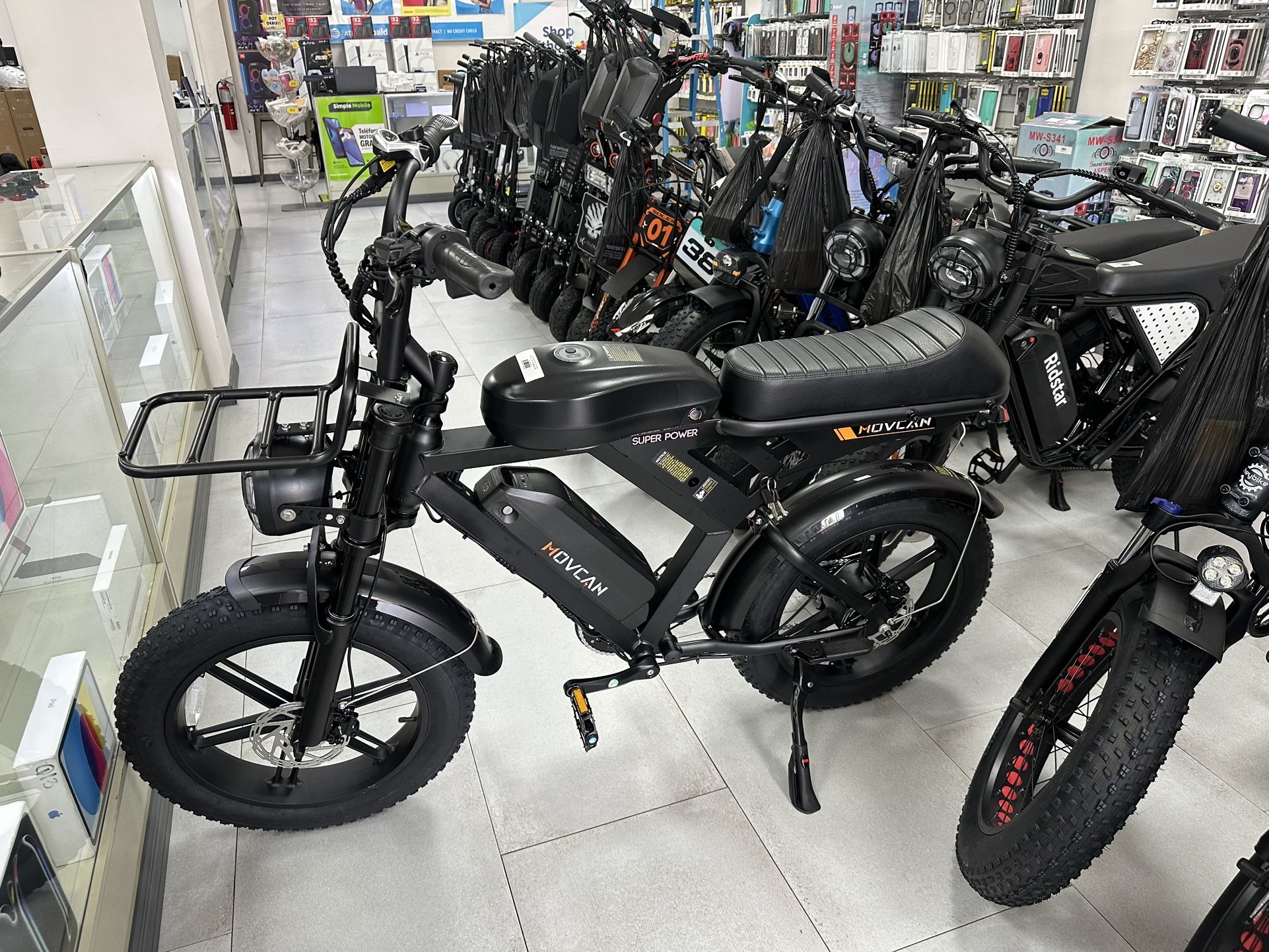 Movcan V30 Max Electric Bicycle Dual Battery! Finance For $50 Down Payment!!