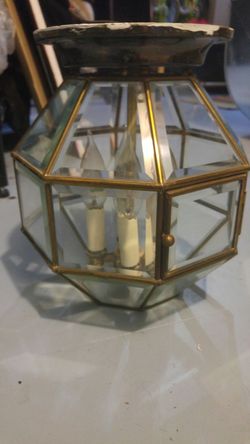 Vintage entry lighting