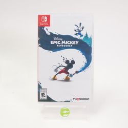 New Epic Mickey: Rebrushed (Nintendo Switch, 2024)