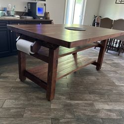 Custom Designed Rustic Kitchen Islands 