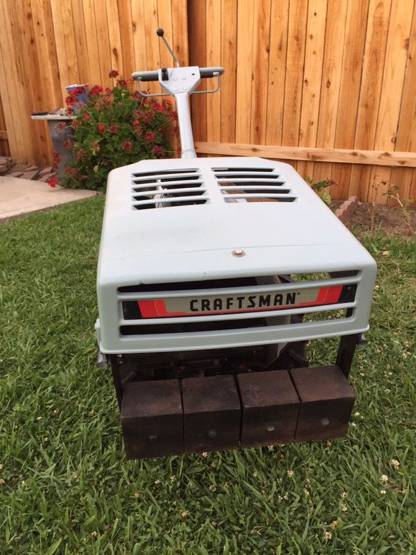 CRAFTSMAN HAVY DUTY 8HP TASK HANDLER REAR TINE TILLER ROTOTILLER for