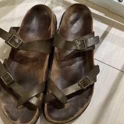Brown Birkenstocks Slipper Size 40