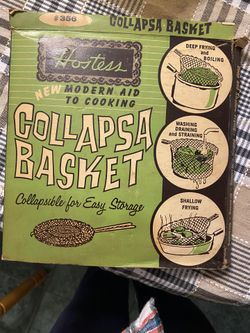 Collapse basket vintage