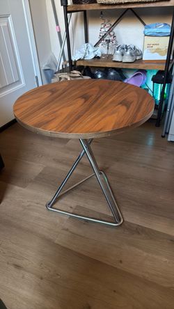 Brown small table