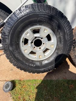 BFGoodrich All-Terrain T/A Tire on Alloy Wheel