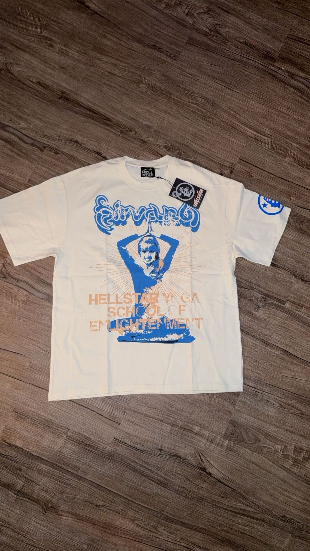 Cream Hellstar Shirt Yoga Large 