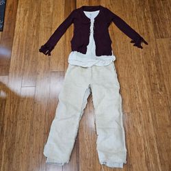 Handmade Pumpkin King Jack Skellington Costume Women's/Teens Small 3pc Set