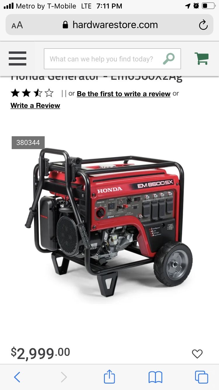 Honda Generator 