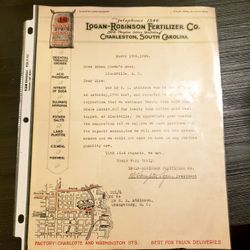 1934 Charleston Logan-Robinson Fertilizer Co.