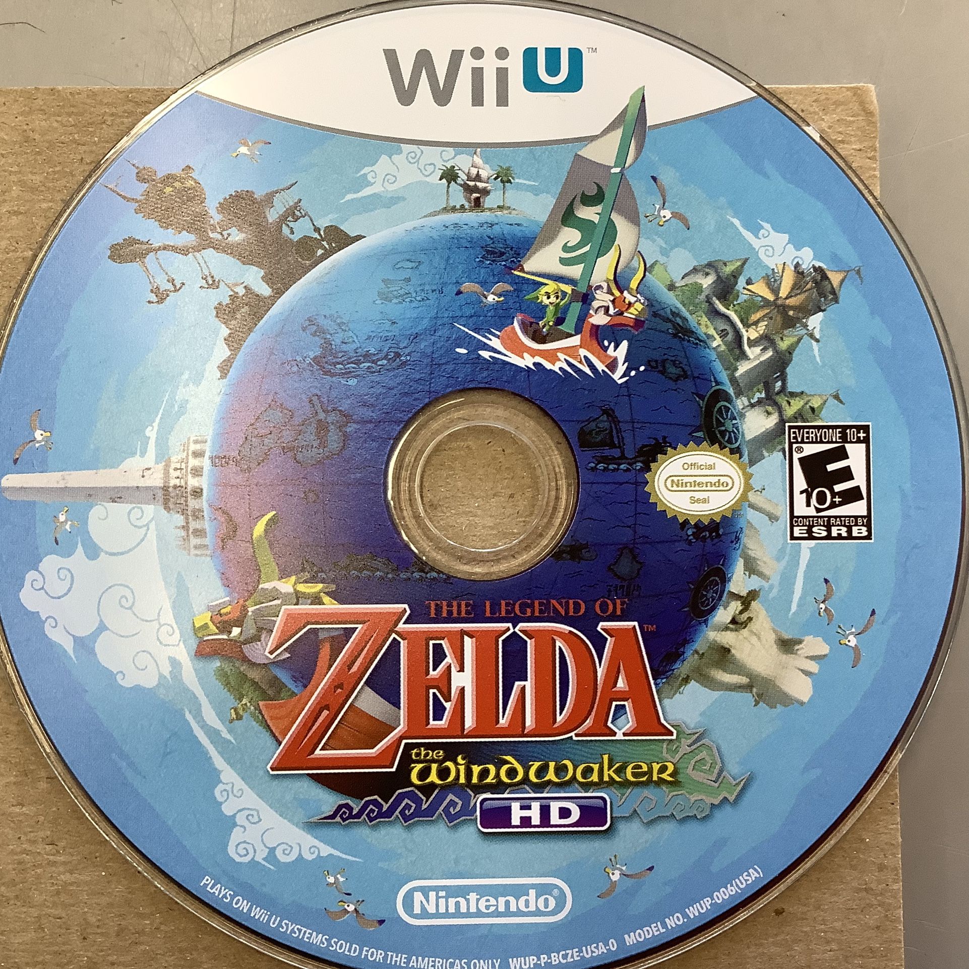 The Legend Of Zelda The Windwaker HD Nintendo Wii U