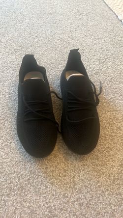 Black sneakers