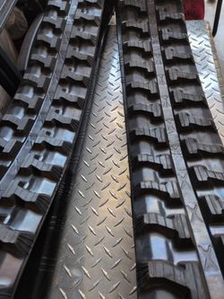 Heavy duty rubber tracks