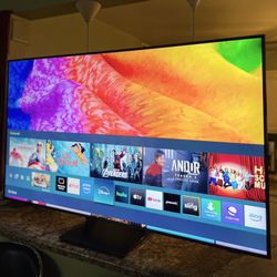 Samsung - 55" Class QN7OF Series Neo QLED Mini LED...