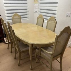 Dining Table And 6 Chairs