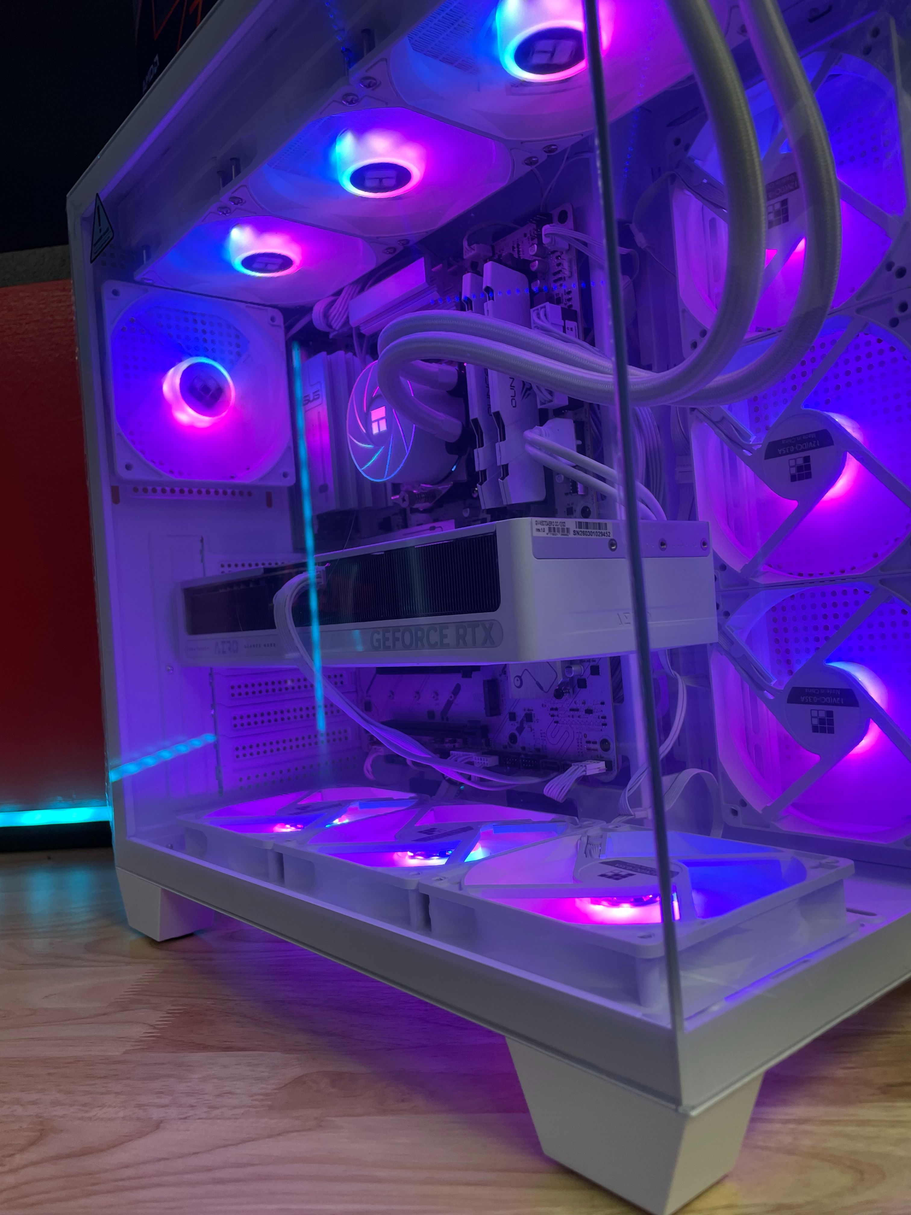 RTX 5070 White Gaming PC – High Performance Custom Gaming & Streaming Build