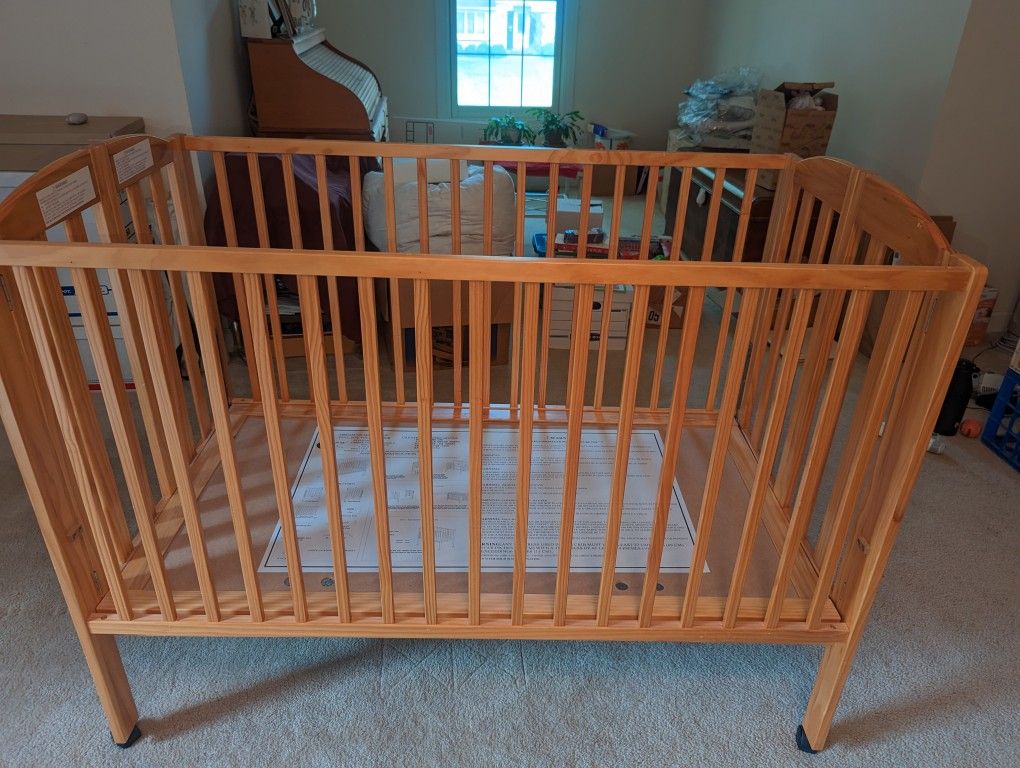 Baby Crib And Mattress