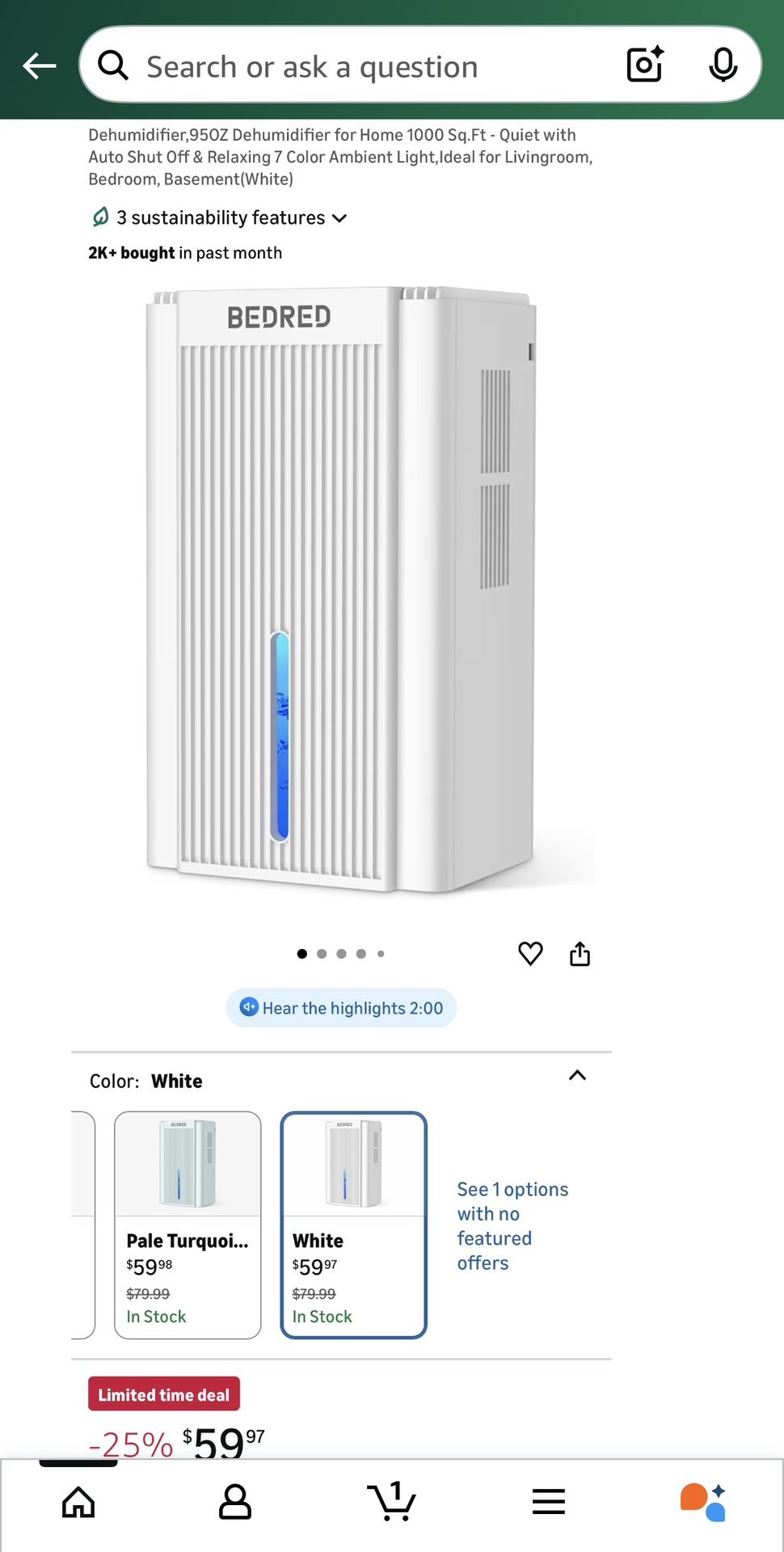 Dehumidifier for Home
