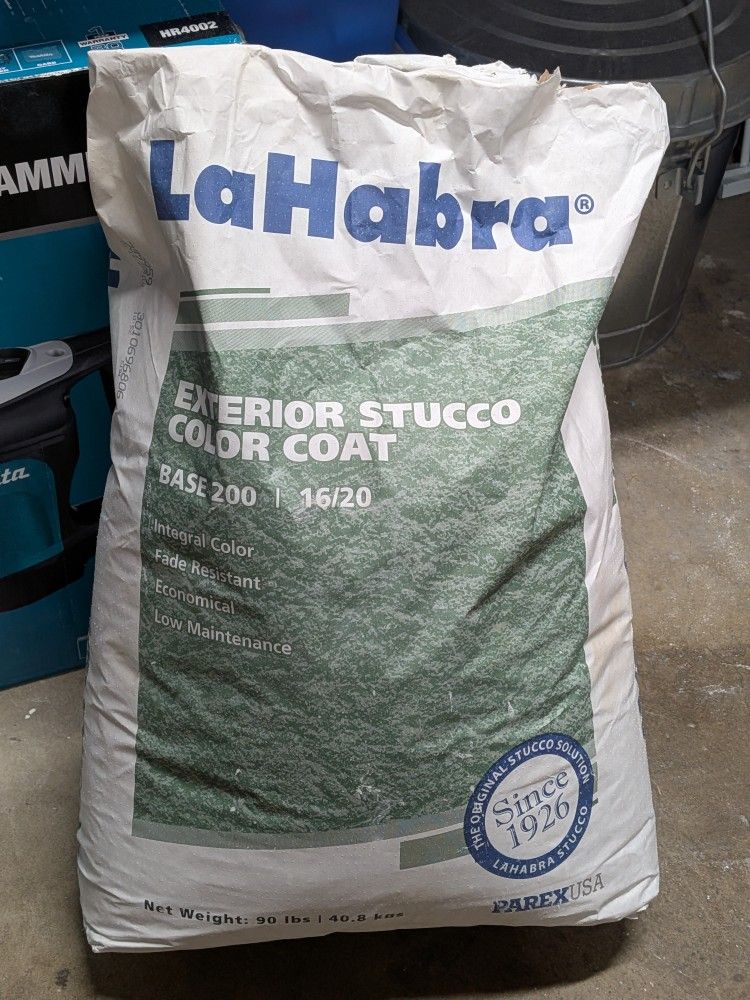 La Habra Exterior Stucco Color Coat Base 200 16/20