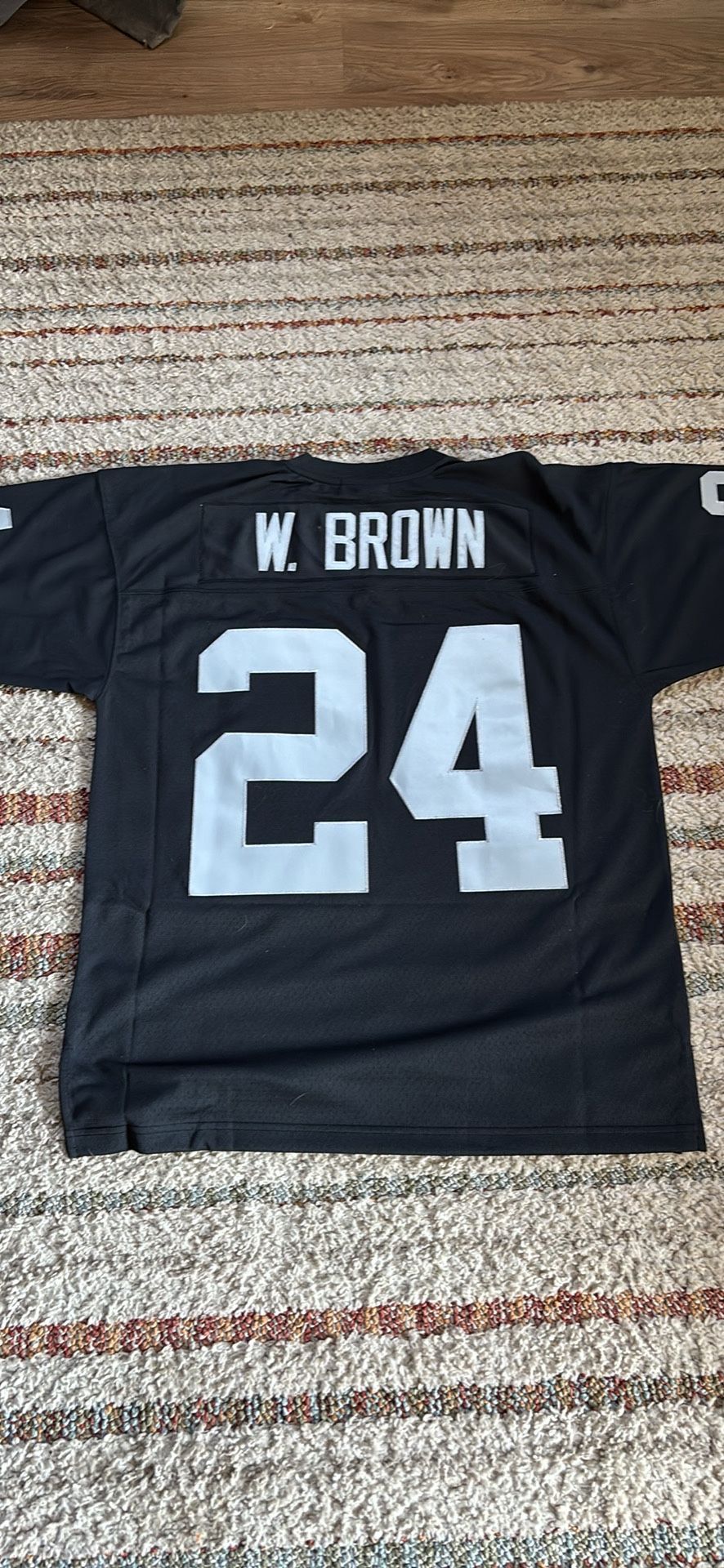 π Authentic Willie Brown Raiders Jersey β Size L β Brand New!