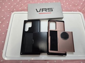 Samsung Galaxy S24 Ultra Case Bundle - Spigen, VRS Design, and IMBZBK Screen Protectors