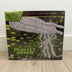 Pokémon TCG Mega Evolution Perfect Order Elite Trainer Box ETB Factory Sealed