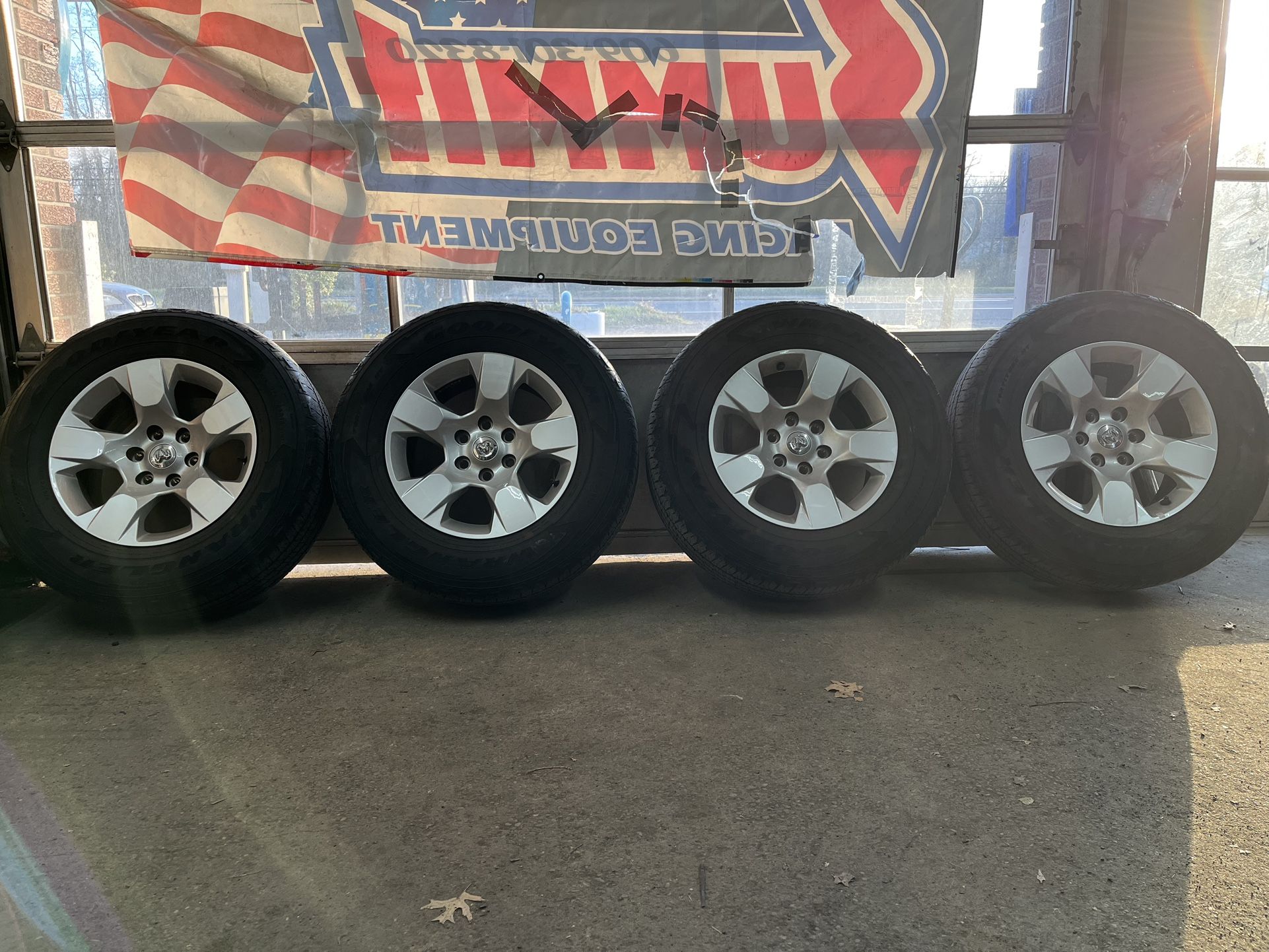 2019 Ram 1500 18” Rims With Tires