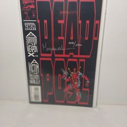 Deadpool#1 Limited Edition 10,000 Sign By Artist With COA