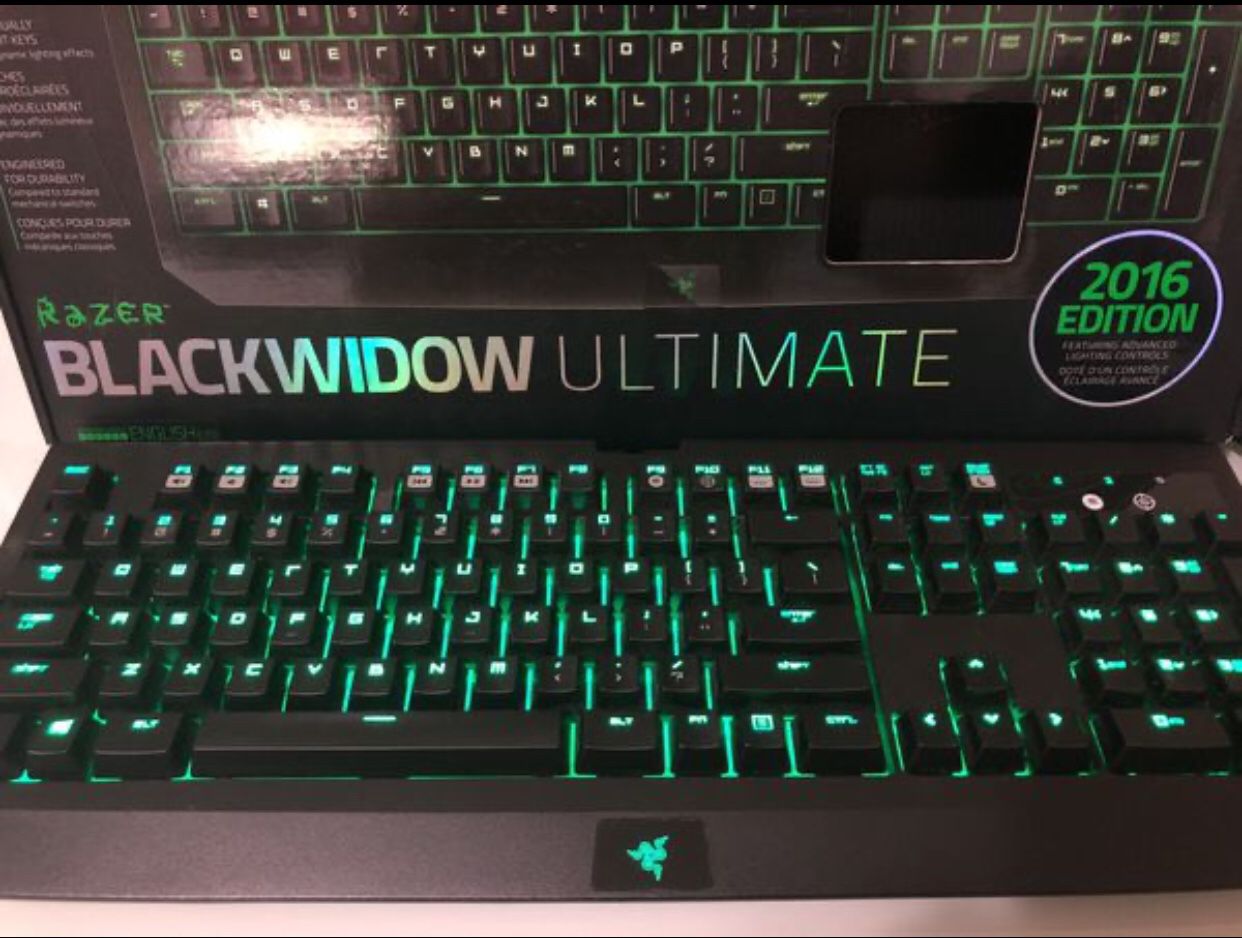 Razer Blackwidow Ultimate 2016 Edition Keyboard for Gaming