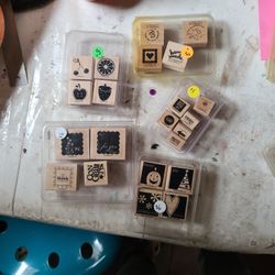 Rubber Craft Stamping , Unopened