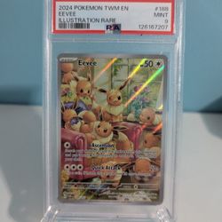 Eevee IR pokemon card 188/167 PSA 9