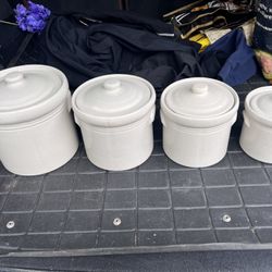 Pflatzgraff Kitchen Canister Set (4) NEVER USED