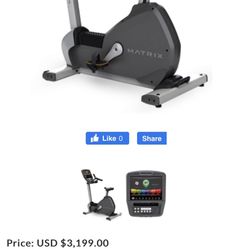 Matrix Bike (Workout, Exercise Gym)