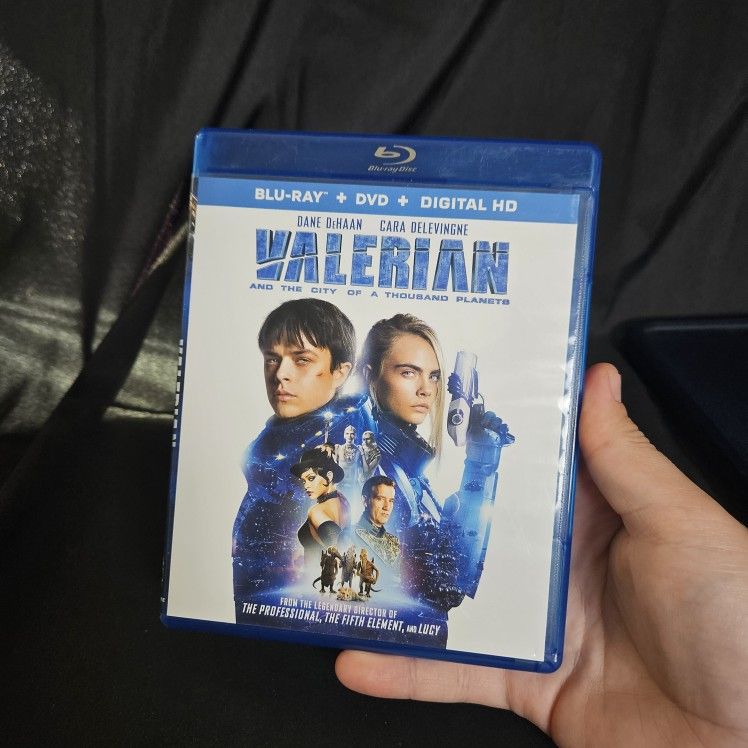 Valerian & City Thousand Planets 2017 Blu-ray DVD