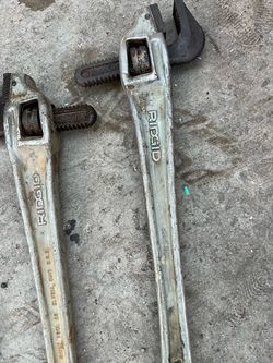 Ridgid 18in Aluminum Pipe Wrench