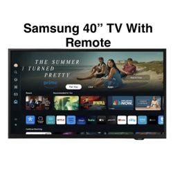 OBO TV Time! New Other Samsung 40" Class 1080P Full HD LED Tizen Smart TV With Remote