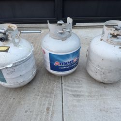 Empty Propane Tanks - Perfect for Exchange! All 3 for $20 Come and Get Em!