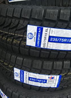 235-75R15 all terrain tires