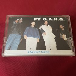 FY Gang Locest Ones Cassette Rap Hip Hop