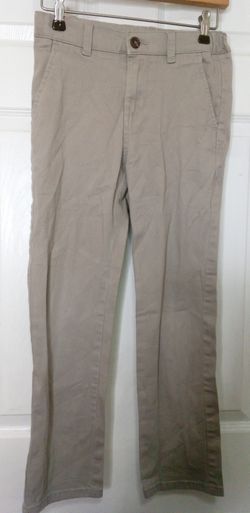 Tan long pants for boys