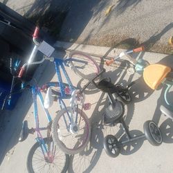 Bicicleta De Niña Y niño 