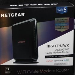 Netgear AC1900 WiFi Cable Modem Router