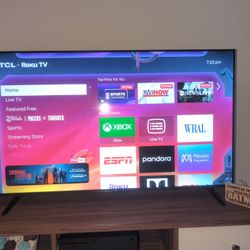 50" UHD TCL Roku TV