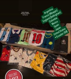 World Cup jerseys player version
