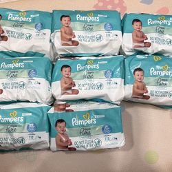 Pampers pure baby wipes bundle $ 35