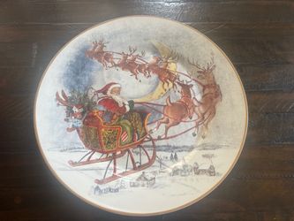 Pottery barn, Christmas serving plate collection nostalgia
