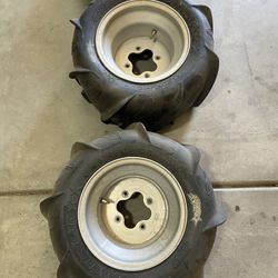 TRX 450r ITP Sand Star Paddle Tires