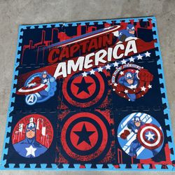 Captain America Play Mat 