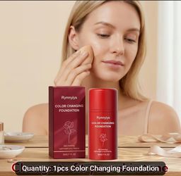 Color Correction Changing Foundation. SPF 15. Delicate moisturizer. Suitable for all skin types. Coverage for natural glow. Daily wear