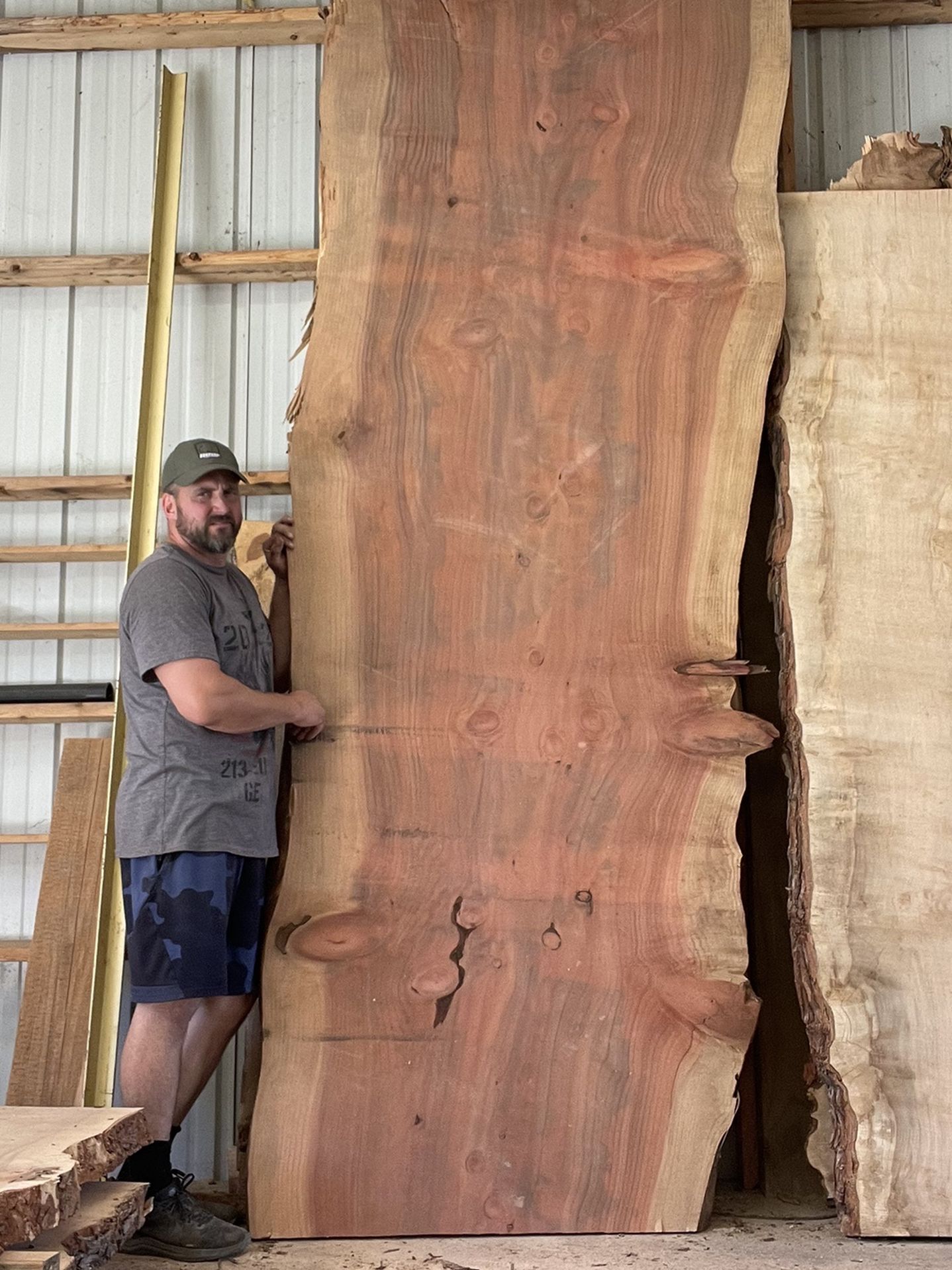 5 Huge Awesome Live Edge Slabs Delivered Free Tonight! Passing By Redding 