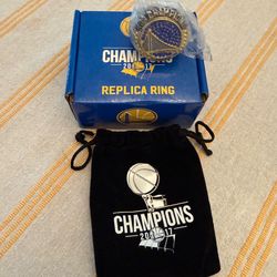 2017 golden state nba champ replica ring